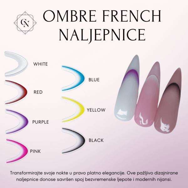 ombre naljepnice